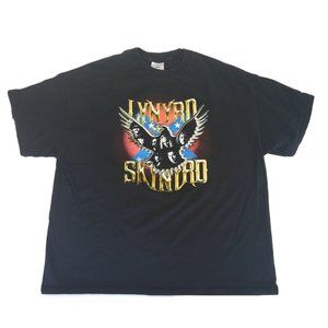 Vintage Lynyrd Skynyrd 2000 "Outta The Hole" Concert T-Shirt Black Rare Mens 2XL
